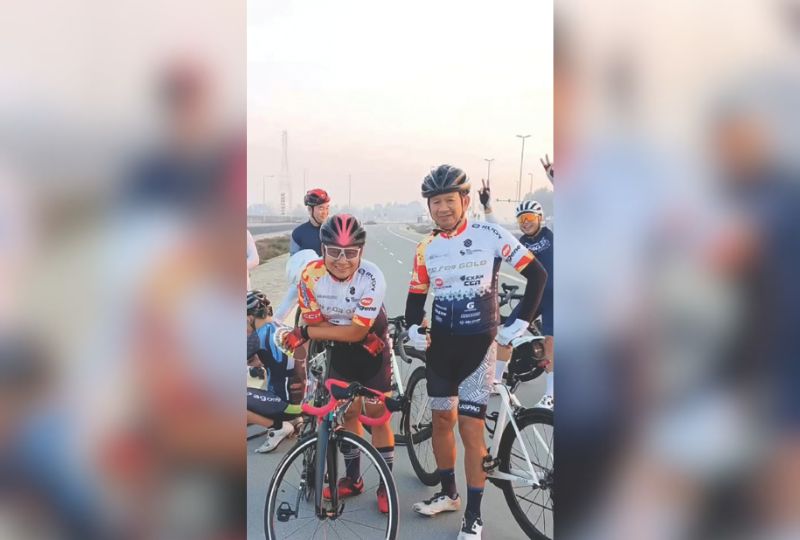 Man on trial over death of Filipino cyclists in crash